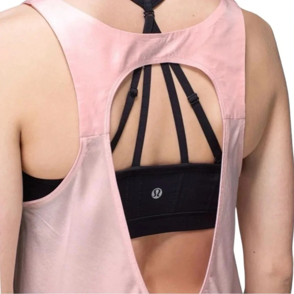 Lululemon Peace Of Mind Tank Pretty Pink | Size 6 - Picture 4 of 8